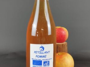 Jus de pomme pétillant